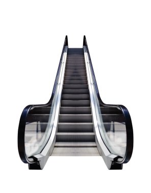 Escalator, conceptual image. clipart