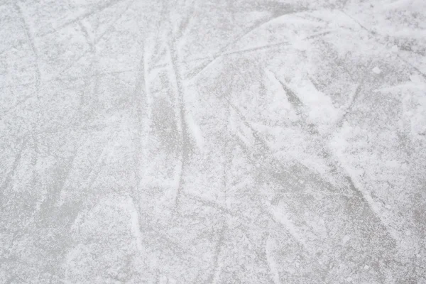 Текстура льда на коньках — стоковое фото