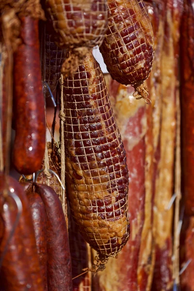 Schweinefleisch gepökelt — Stockfoto