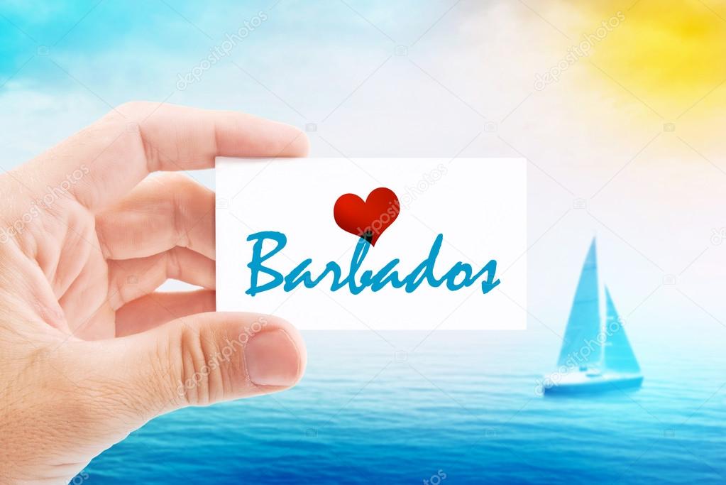 Summer Vacation on Barbados Beach
