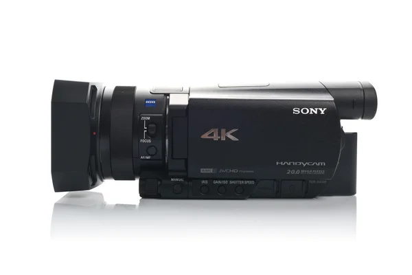 Sony FDR AX100 4k UHD Handycam Camcorder — Stock Photo, Image