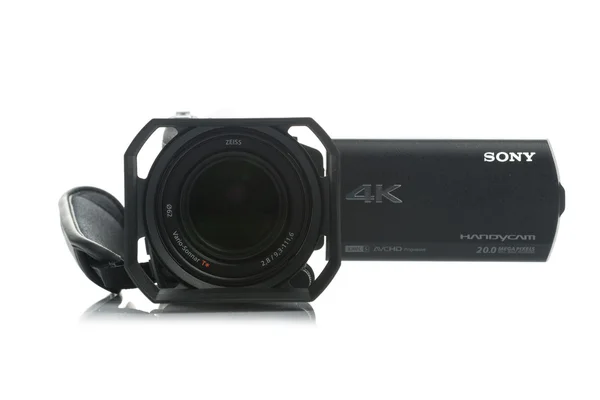 Sony Fdr Ax100 4 k Uhd Handycam Camcorder — Foto Stock