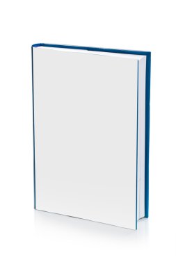Sahte kadar tasarım için boş kapaklı kitap