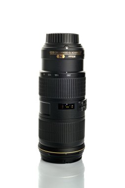 Nikon Nikkor Telephoto 70-200 f4 G Lens clipart