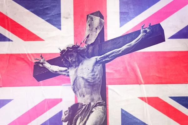 Concepto religioso, cristianismo en Reino Unido — Foto de Stock
