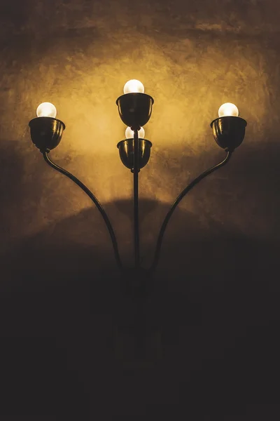 Vintage Wall Light Lamp — стокове фото