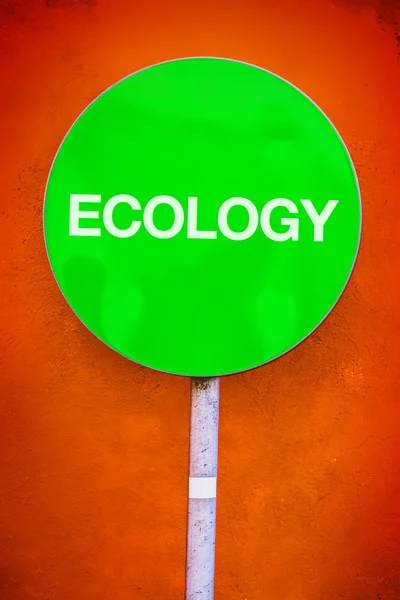 Segno di ecologia — Foto Stock