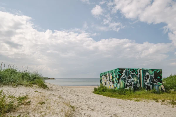 Seashore, Sandy Beach — Fotografia de Stock