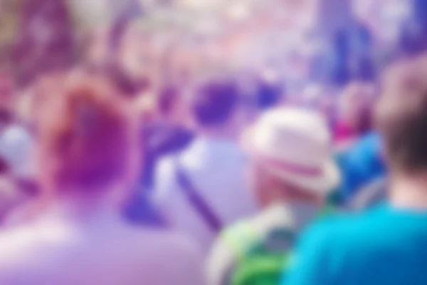 Blur Crowd of People, General Public Concept — Stock Photo, Image