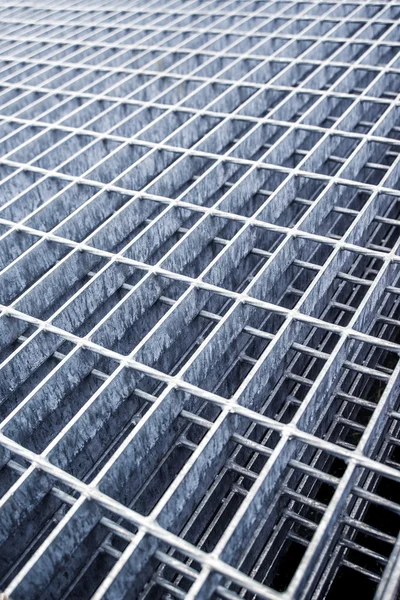 Construction Industry Metal Grid Plates — Stock Photo, Image