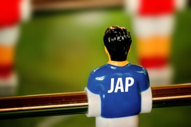Japonya Ulusal Jersey üzerinde Vintage langırt, Masa futbol oyunu