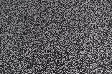 TV gürültü ve kar