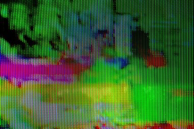 Dijital Tv yayın glitch