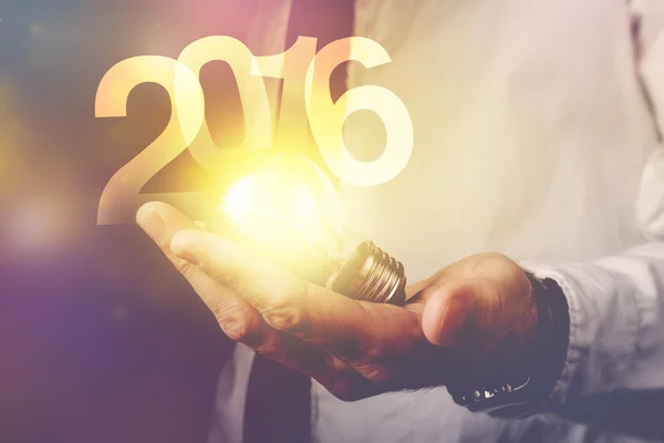 Gott nytt år 2016 business — Stockfoto