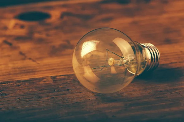 レトロ調の電球のマクロ撮影 — ストック写真