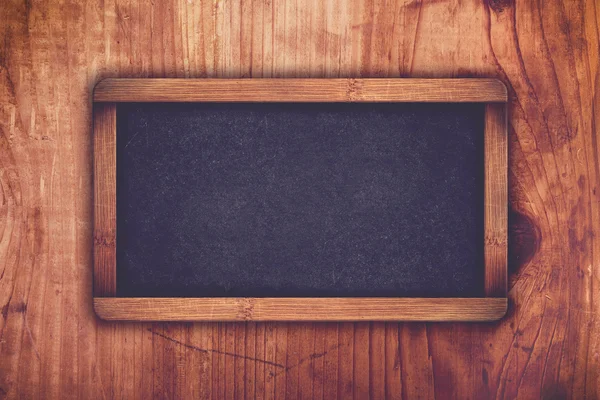 Empty chalkboard as copy space — Stockfoto
