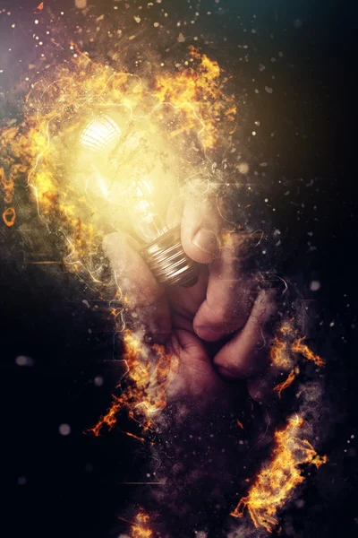 Power of creative energy — Stock Photo, Image