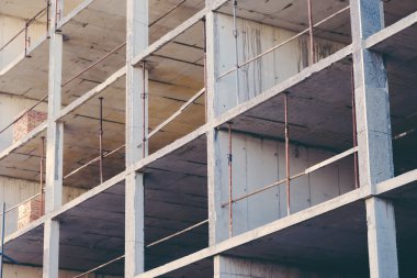 İnşaat Sanayi sitesi soyut geometrik arka plan