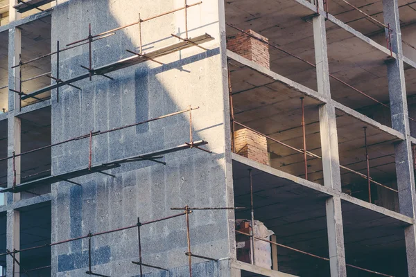 Baustelle abstrakter geometrischer Hintergrund — Stockfoto