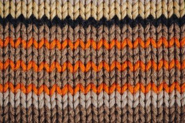 Örme yün jumper doku