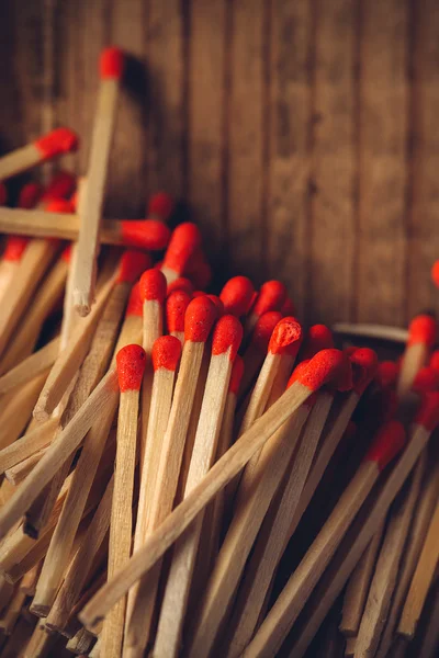 House hold safety matches pile — Stock Photo, Image