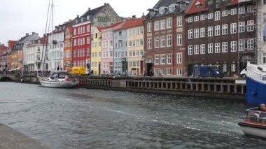 Kopenhag Nyhavn kanal ve bölge