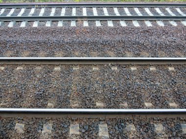 Demiryolu Platformu ve raylar