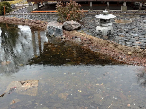 Peyzaj tasarımı Japon tarzı — Stok fotoğraf