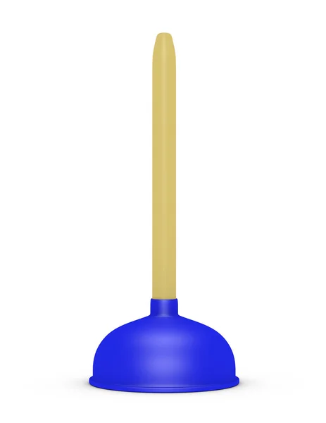 3d renderização de um êmbolo de vaso sanitário — Fotografia de Stock