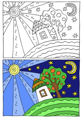 Resimde Boyama Çocuk