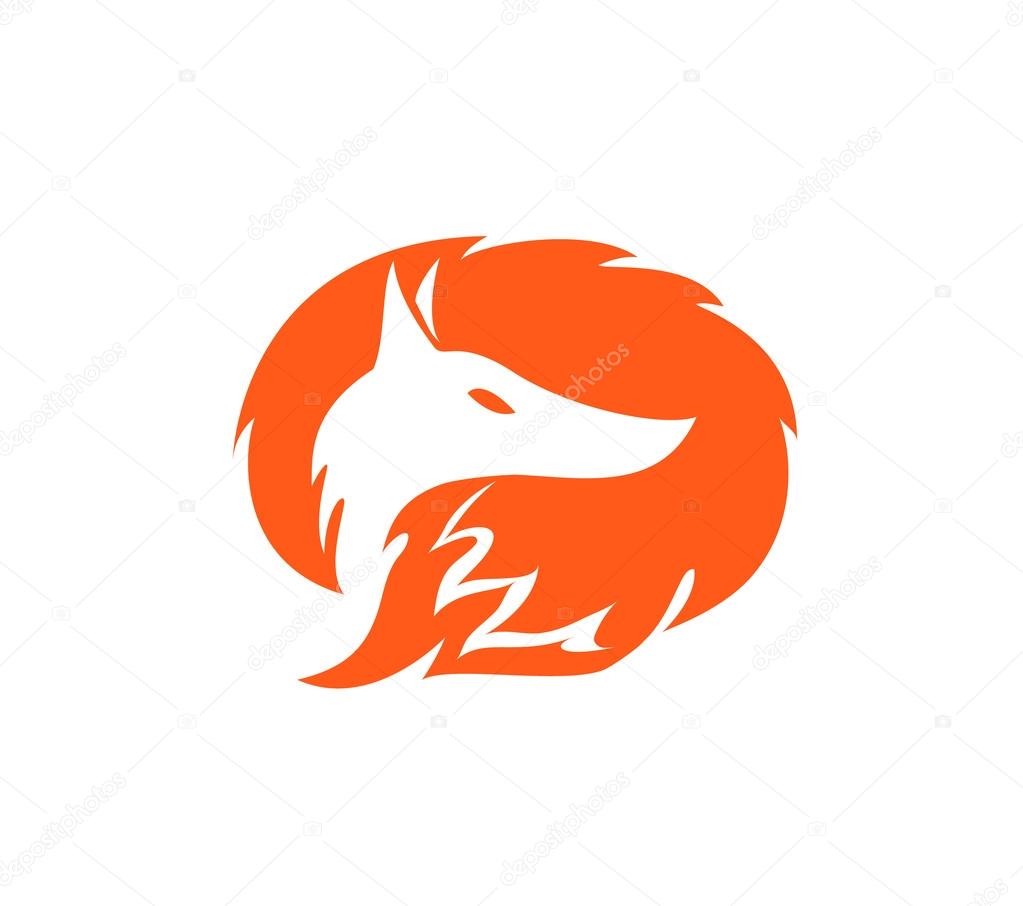 fox logo template