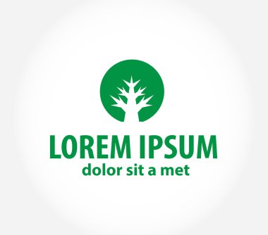 ağaç logo şablonu