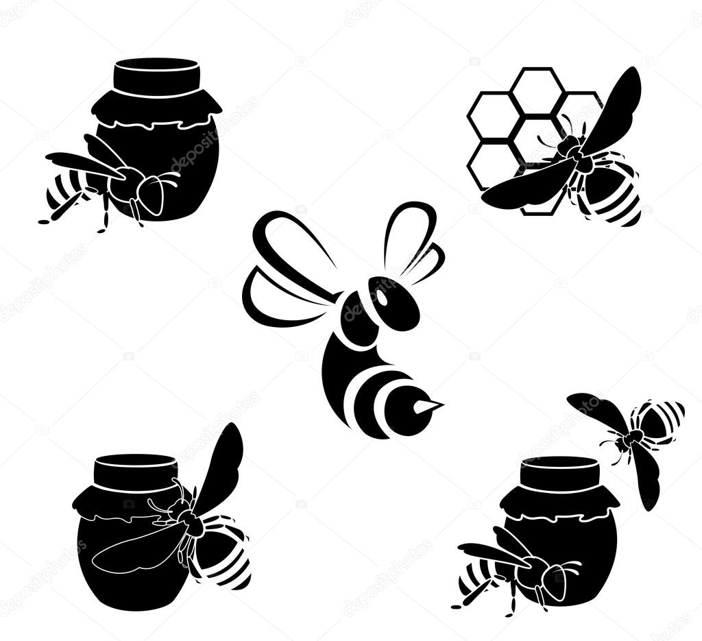 Honey vector icons