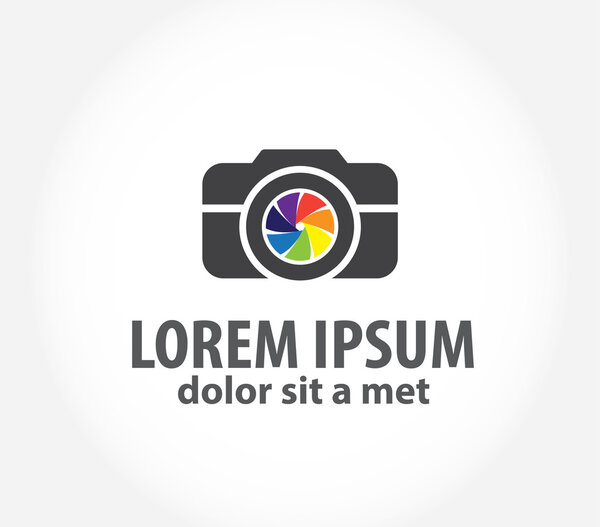 stylized photo camera