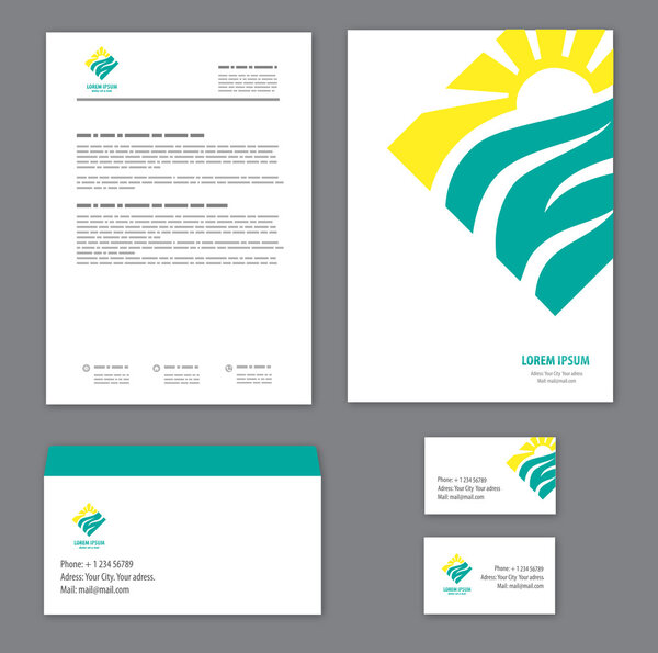 Шаблон фирменного стиля
