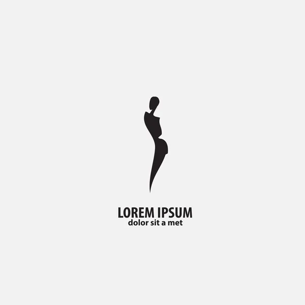 Dükkanı logosu, kız moda