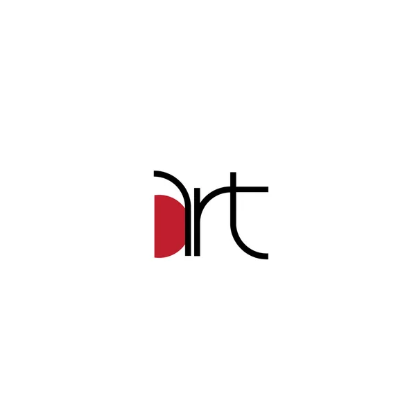 Art. Galéria. -a logó, plakát, hirdetése vagy webhelye eredeti kalligráfia — Stock Vector
