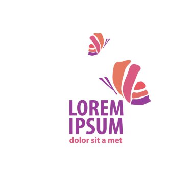 butterfly icon logo brand