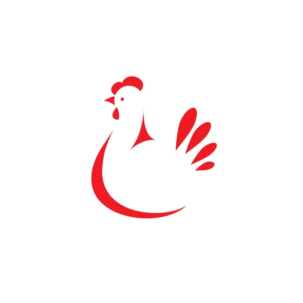Logo poulet — Image vectorielle