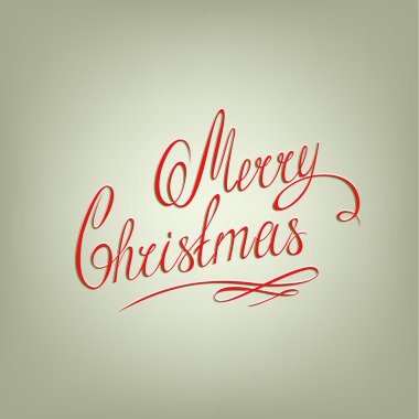 Merry Christmas el yapımı hat yazı,,