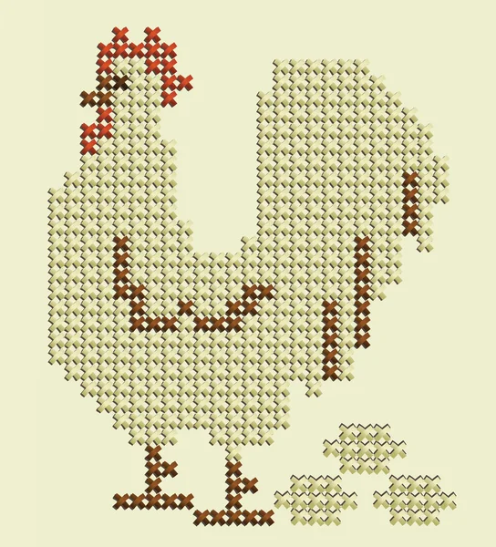 Paskalya çapraz nakış