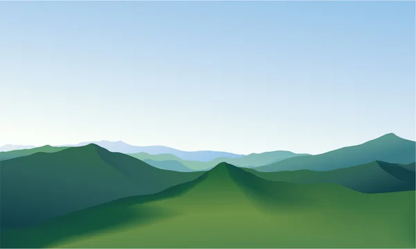 Berg landschap achtergrond — Stockvector