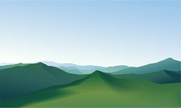 Montaña paisaje fondo — Vector de stock