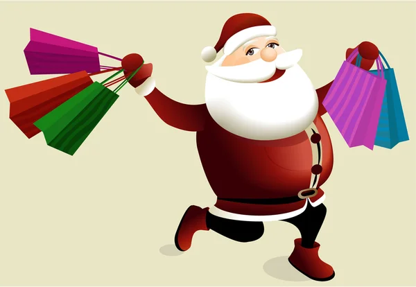 Рождественские покупки — стоковый вектор
