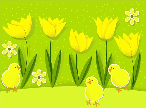 Easter background — Stock Vector