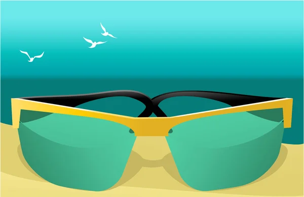 Gafas de sol — Vector de stock