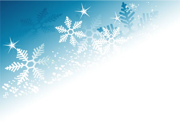 Winter abstract background — Stock Vector