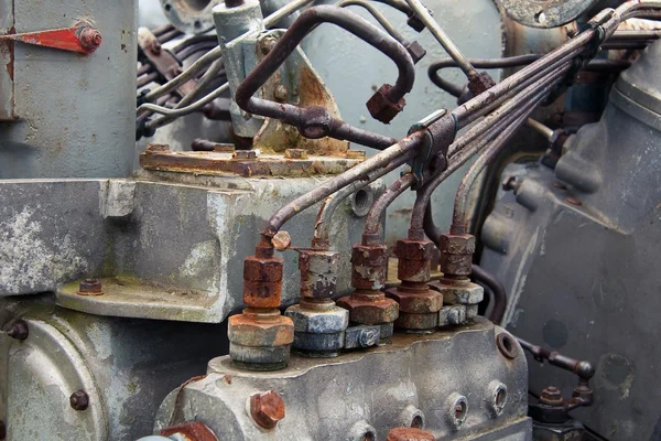Old diesel engine — Stock Photo, Image
