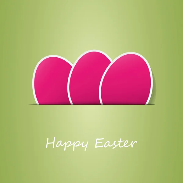 Glad påsk kort — Stock vektor