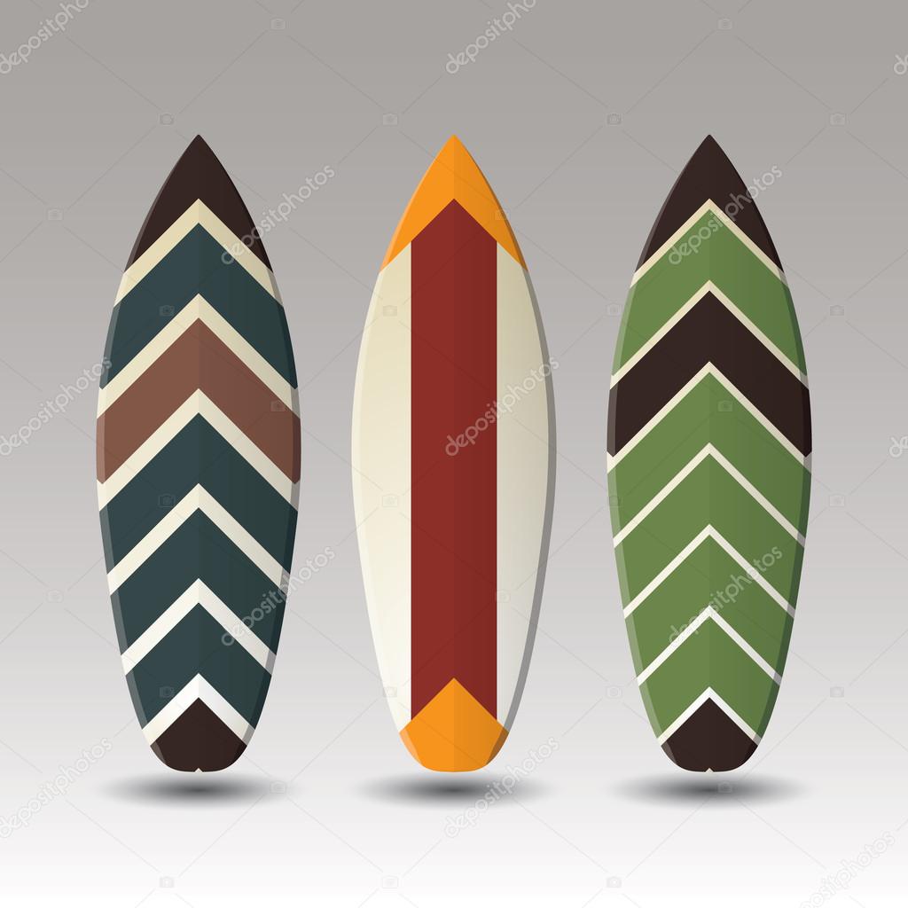 geometric surfboard designs